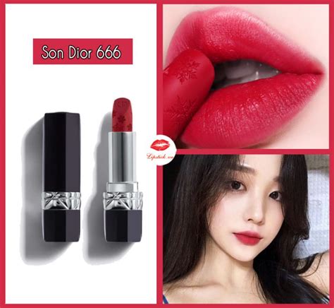 son dior 666|dior satin lipstick.